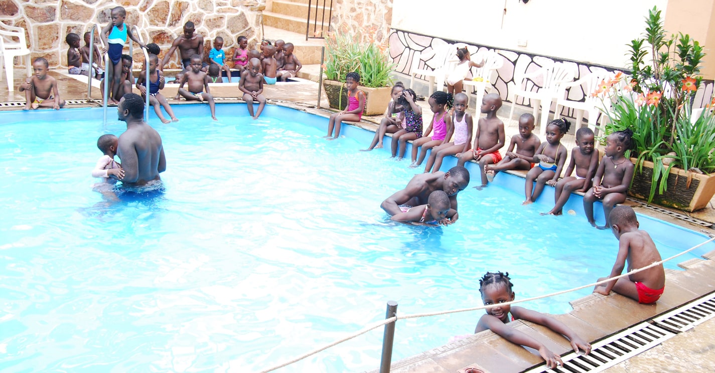 swimming